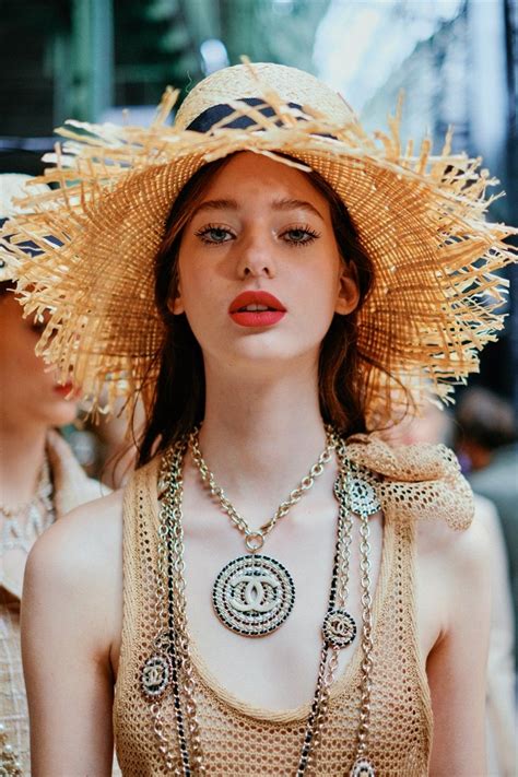 chanel paris fashion week 2018 beach|chanel resort dresses.